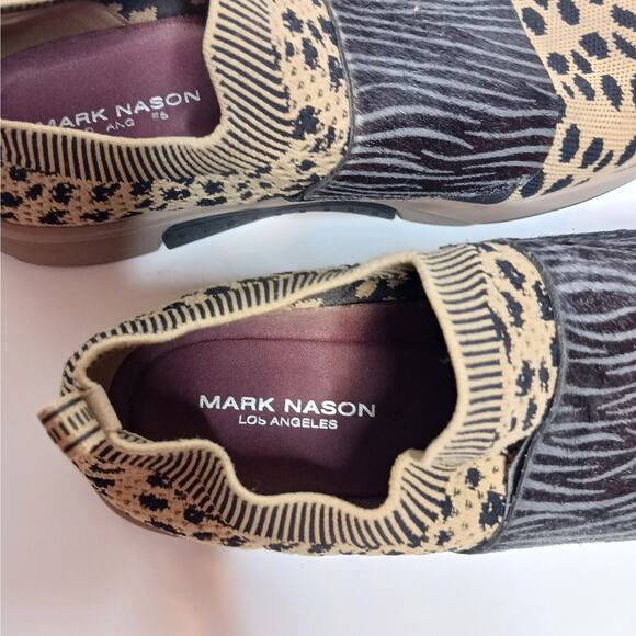 Mark Nason Abbe Animal Print Slip-On Modern Joggers Sz 11 - Picture 10 of 11